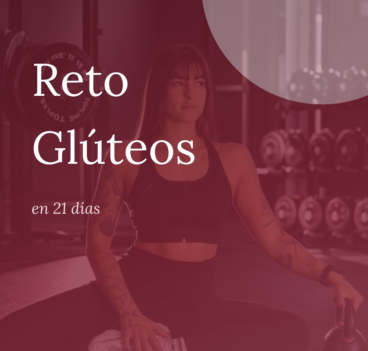 Portada del Reto Glúteos en 21 días